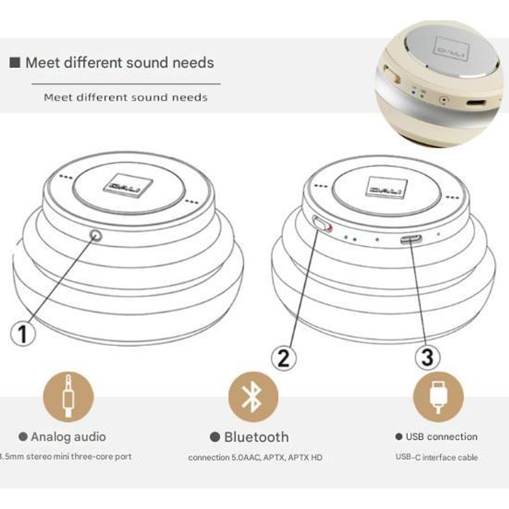 DALI IO-4 Wireless Bluetooth Headphones