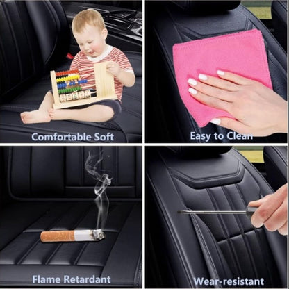 Deluxe Edition Full Leather Car Seat Cover