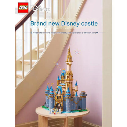 LEGO 43222 Disney Castle Building Blocks Set