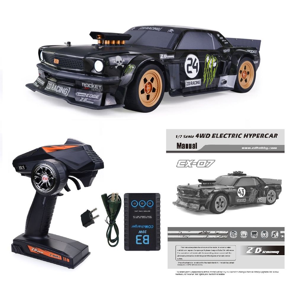 ZD 1/7 Scale Electric 130km/H Hyper Remote Control Car
