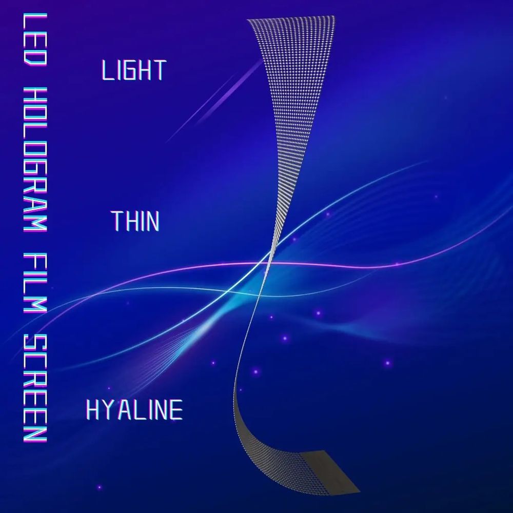 Transparent Ultrathin LED Film Display