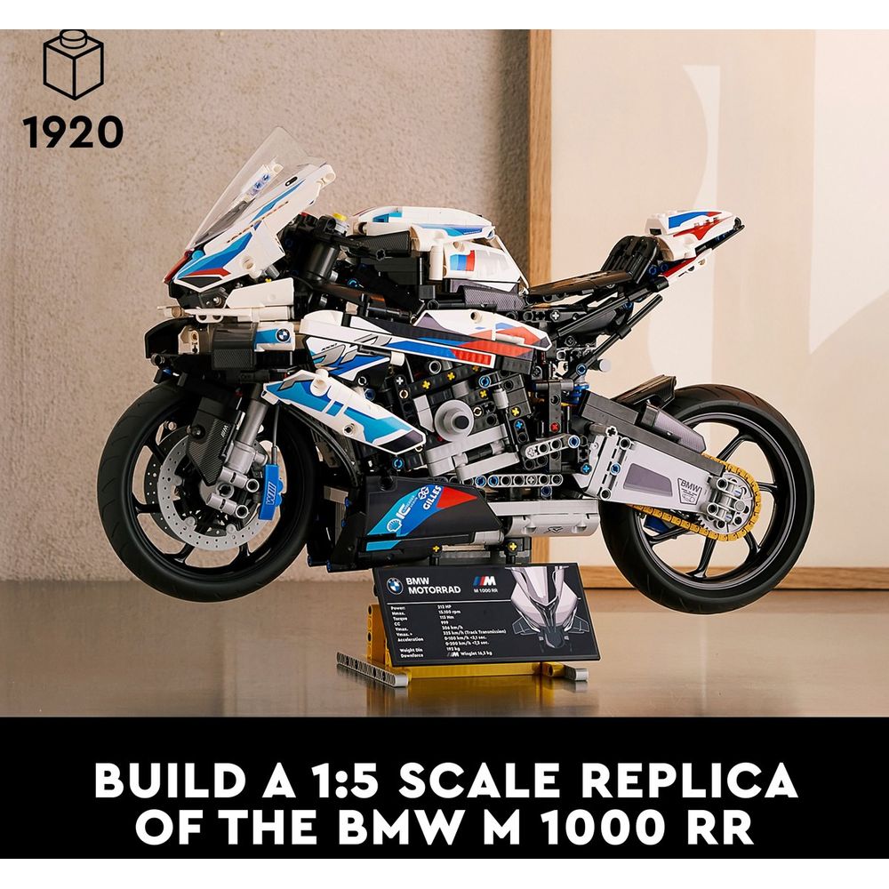 LEGO Technic 42130 BMW M1000 RR Building Blocks Set