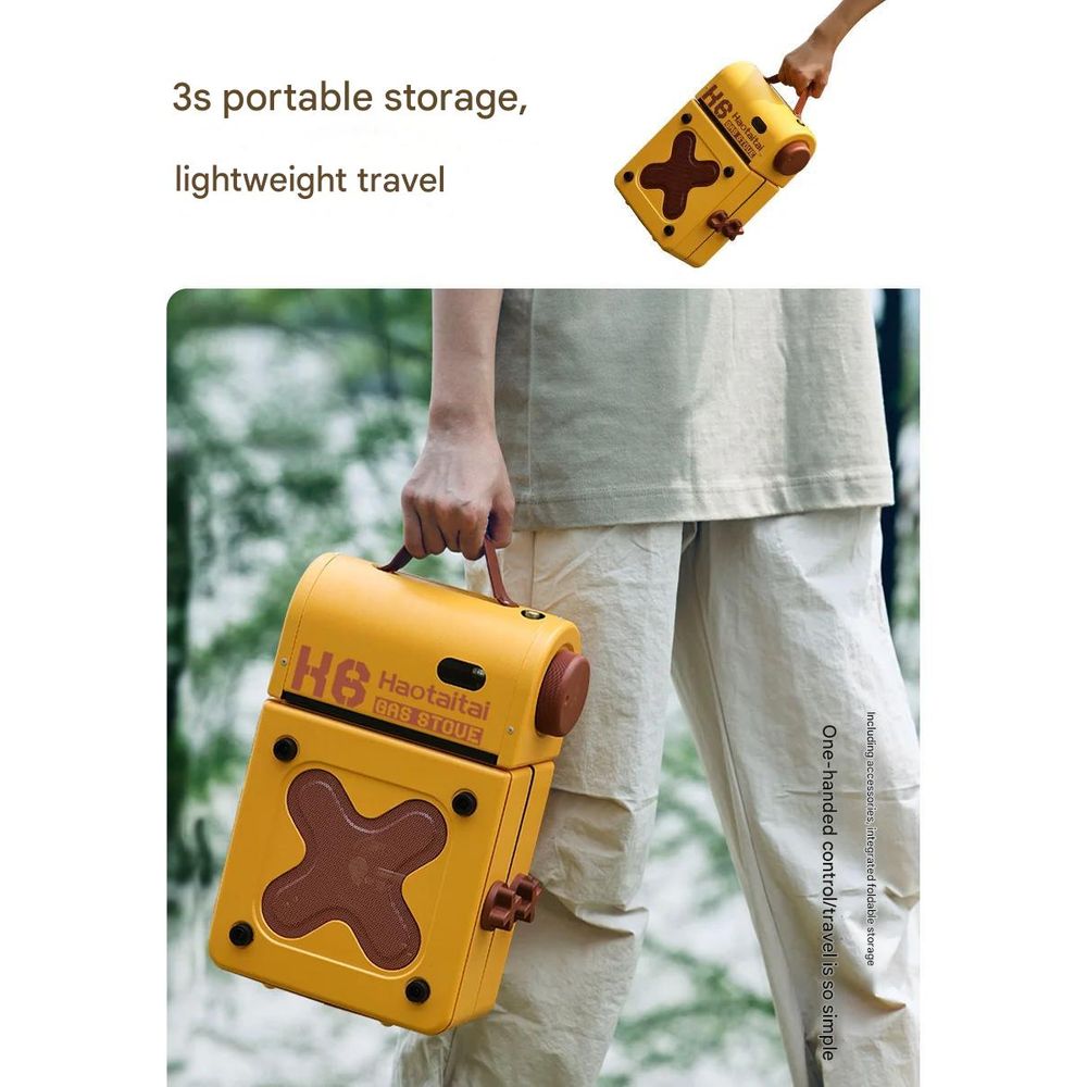 Double Head Folding Camping Stove