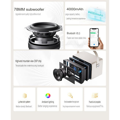 Philips Bluetooth Audio Set Microphone Wind Speaker