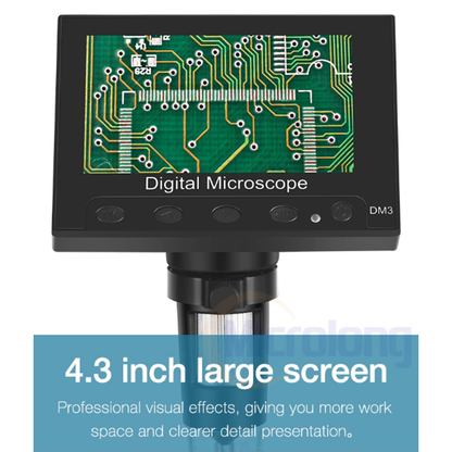 LCD Digital 50X-1000X Magnification Microscope