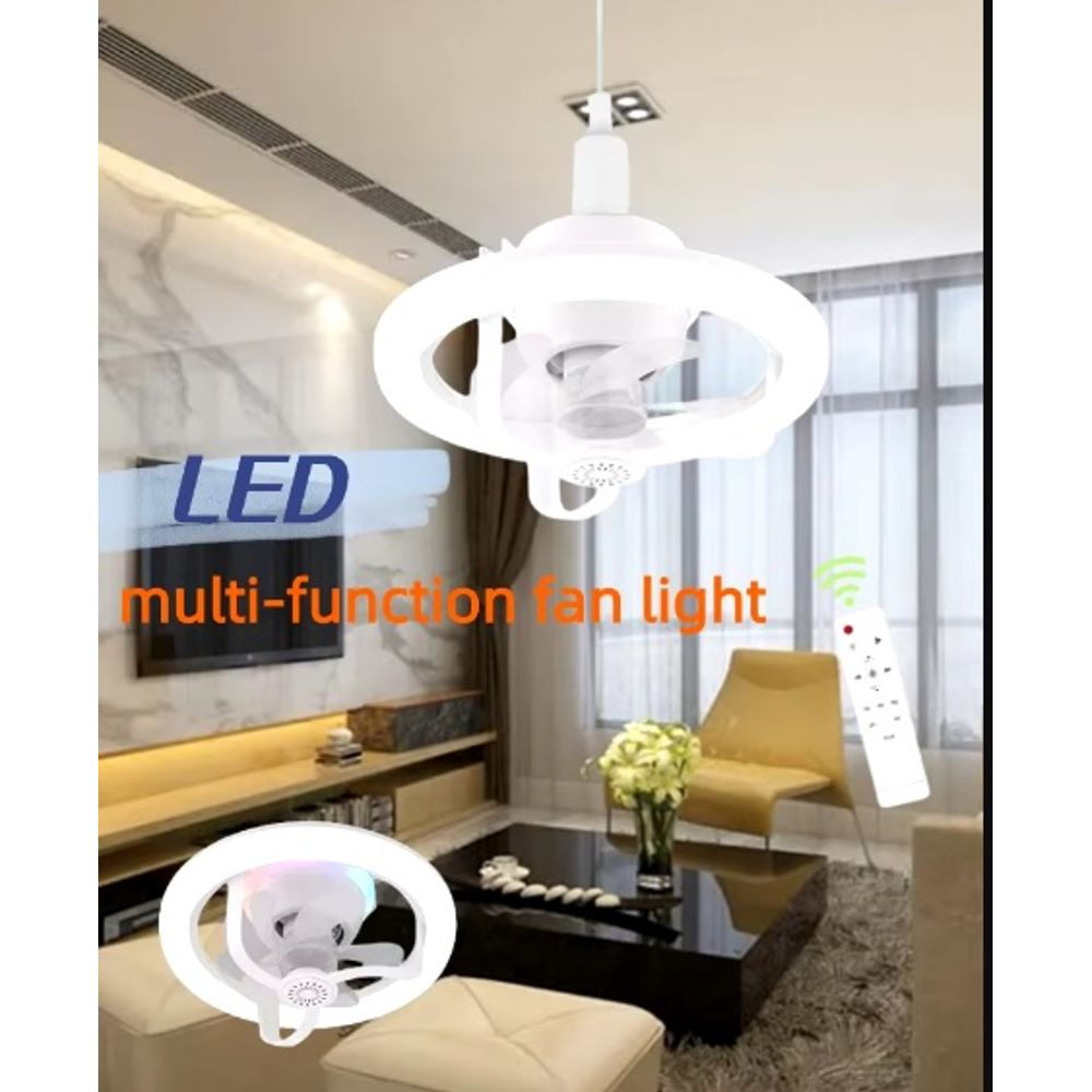 Remote Control Mini Led Light Electric Fan