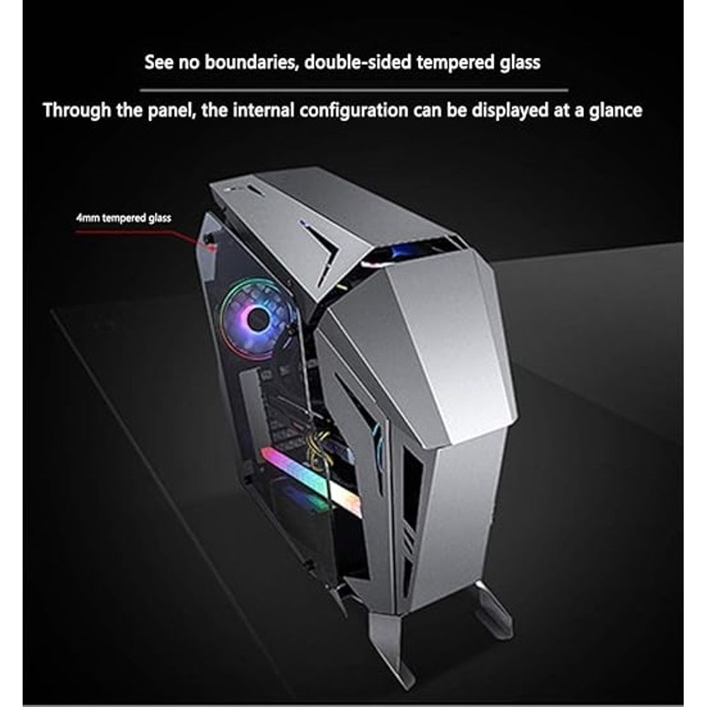 Lizard Dragon E-sports ATX CPU Cabinet Case