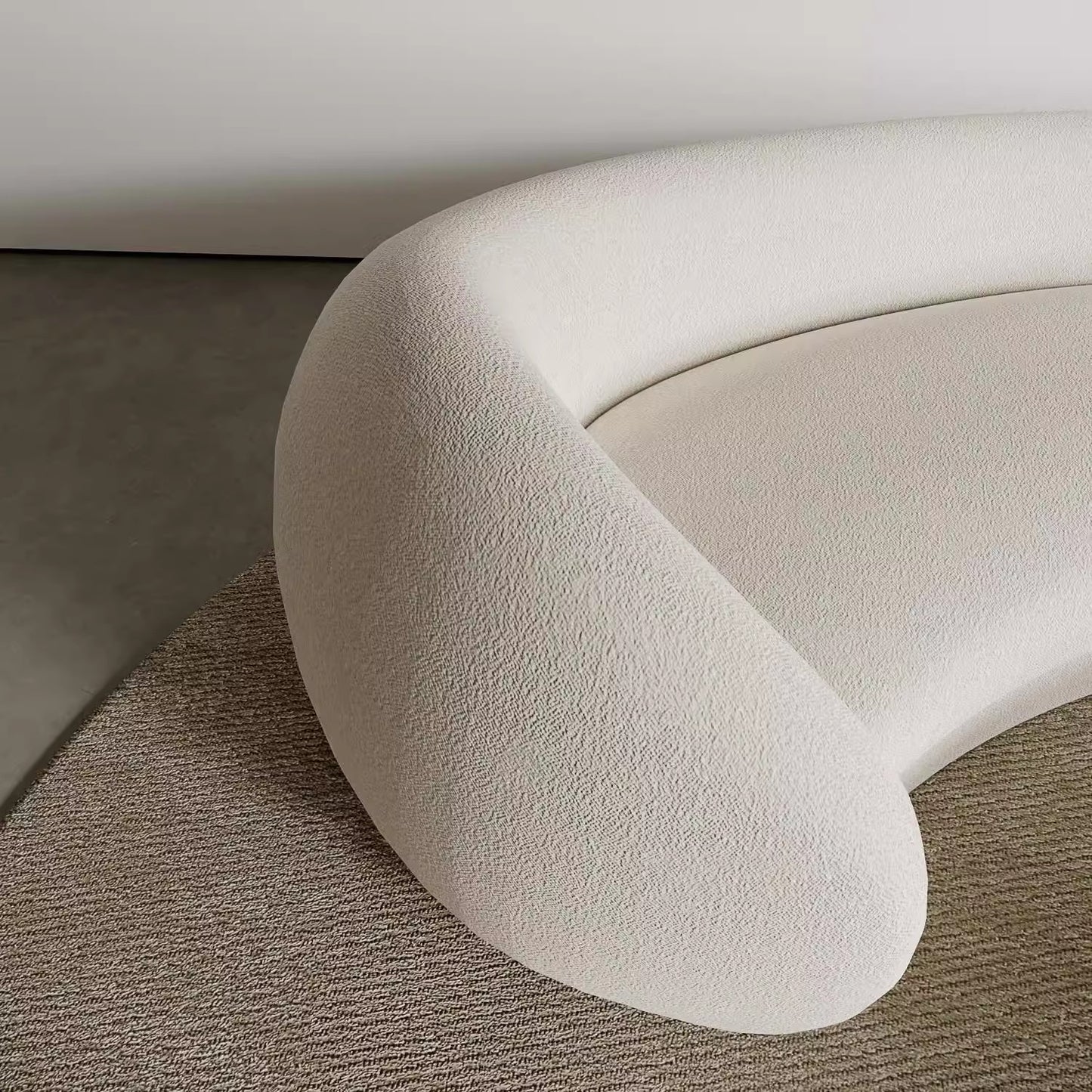 Italian Curved Svabart Bear Sofa Set