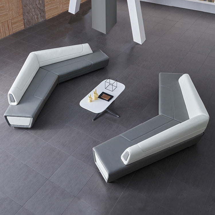 Luxury V-Shaped Lobby Sofa