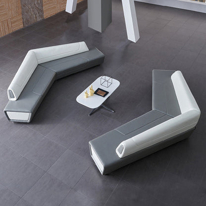 Luxury V-Shaped Lobby Sofa