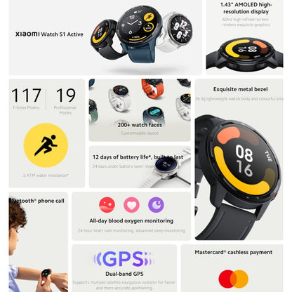 Xiaomi S1 Active Smart Watch