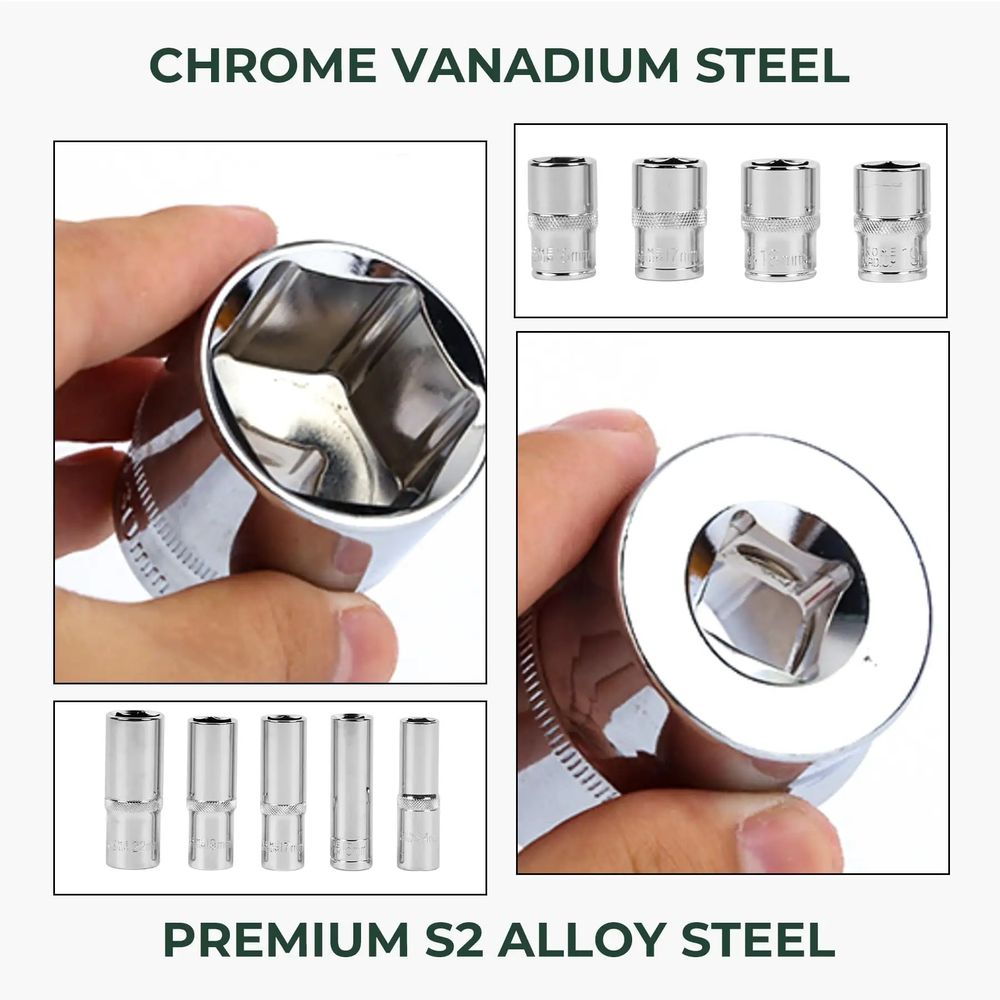 108pcs Socket and Drive Tool Set