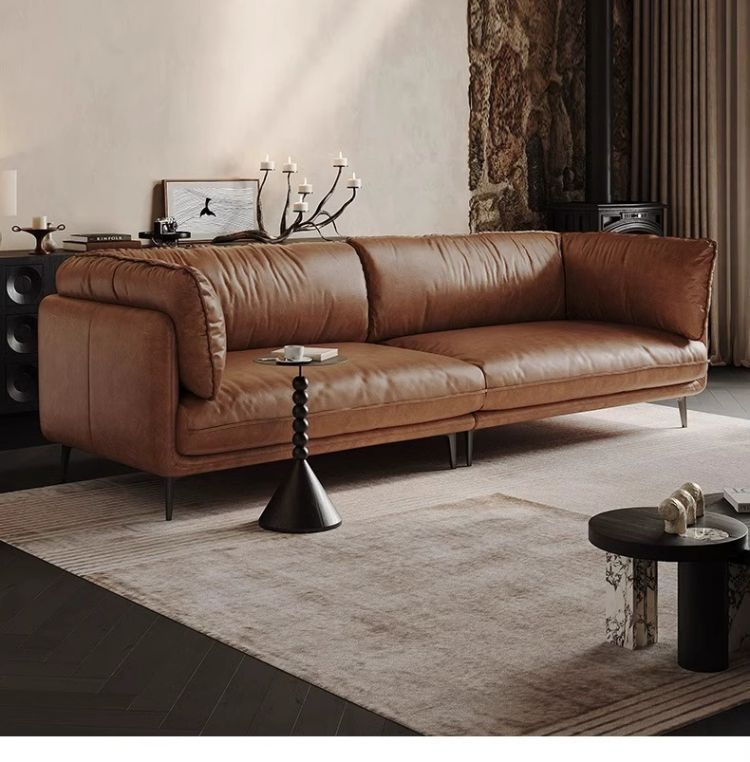 Vintage Luxury Leather Sofa