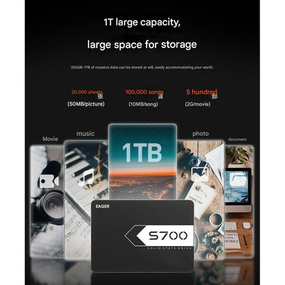 Eaget S700 1TB SSD Solid State Drive