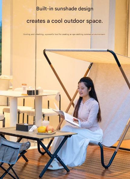 Portable Folding Sunshade Lounge Chair