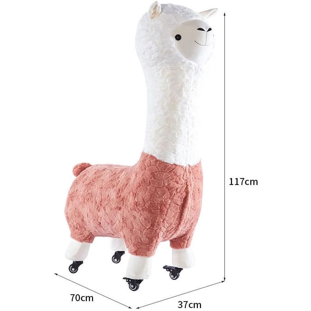 Alpaca Children Cartoon Small Animal Stool