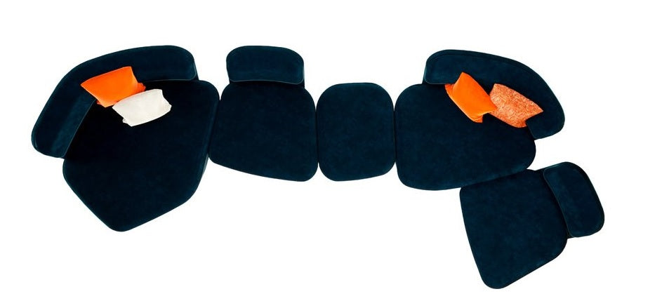 Modern Modular Curved Sofa Set