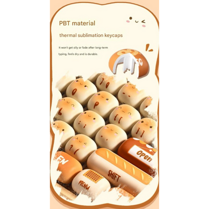 AKKO Mantou Paradise Wireless PBT Keyboard