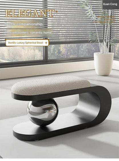 Nordic Household Shoe Changing Stool
