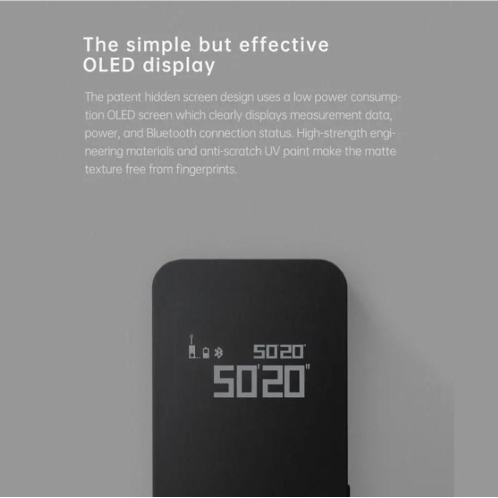 HOTO 30M Smart Laser Rangefinder Ruler