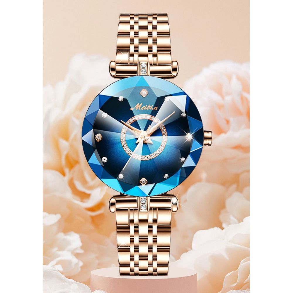 Ladies Crystal Quartz Watch