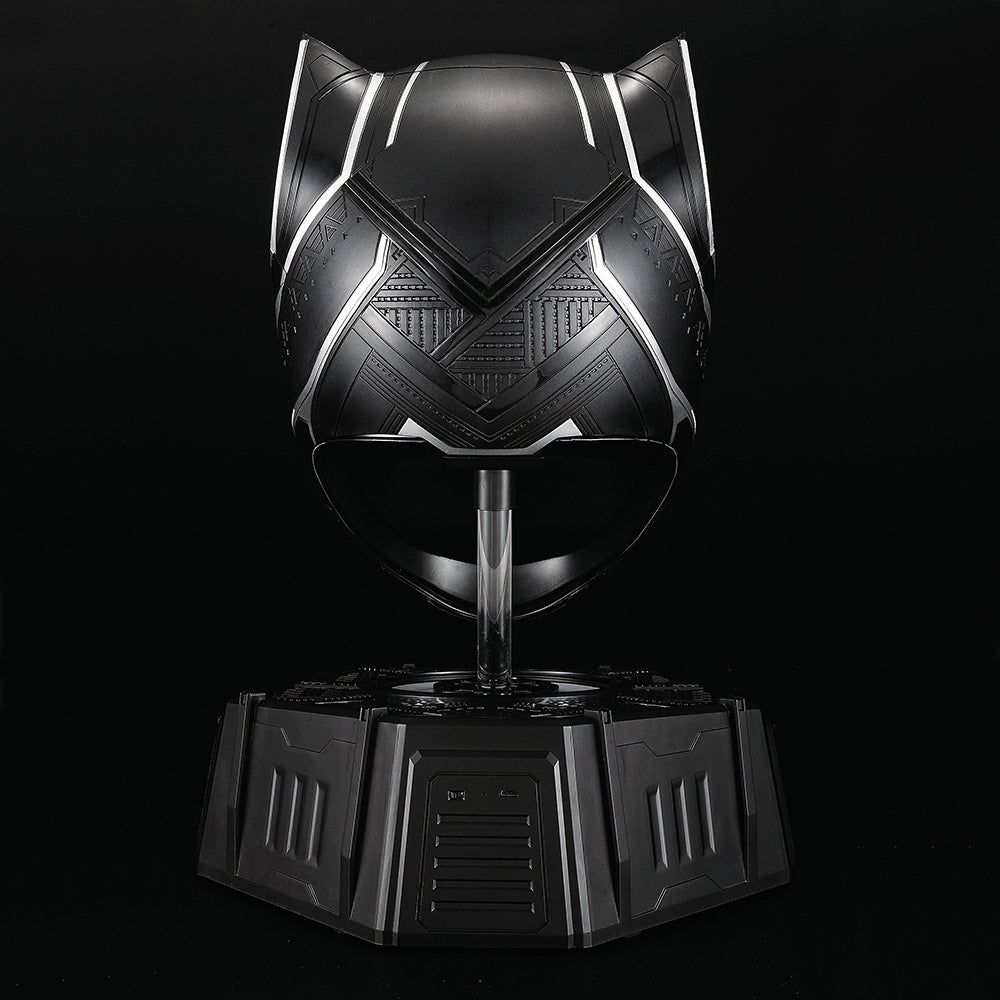Killerbody Black Panther Helmet with Bluetooth Speaker Base