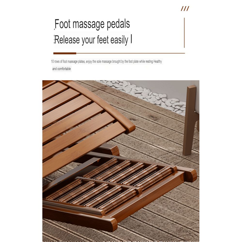 Bamboo Rocking Comfortable Sleeping Chair