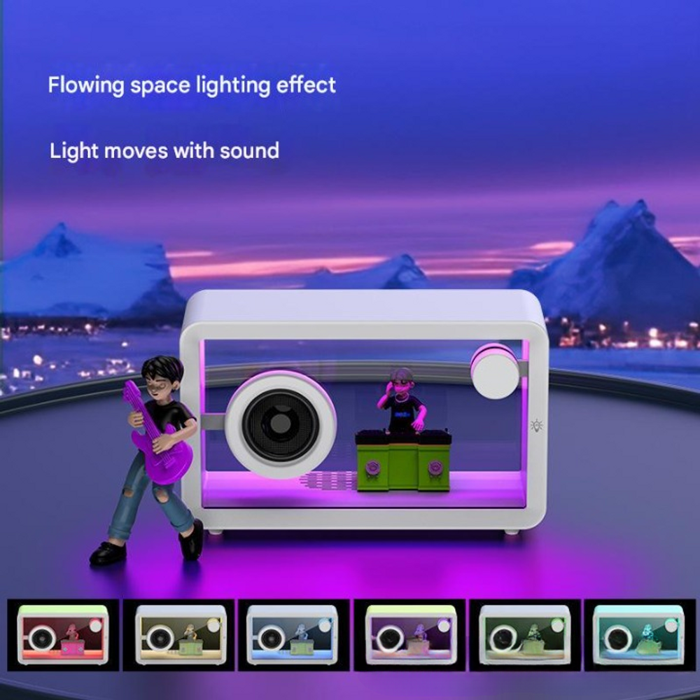 Simple Transparent Bluetooth Speaker