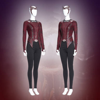 Doctor Strange Multiverse Wanda Scarlet Witch Cosplay Costume