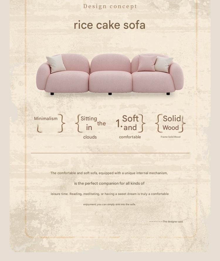 Luxury Lambswool Three Seater Sofa Set With Coffee Table
