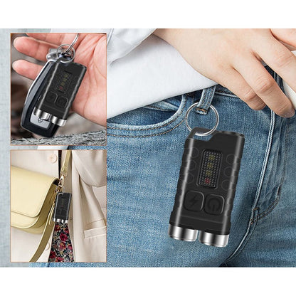 Mini Flashlight Double Lamp