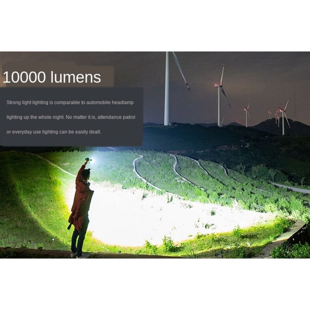 10000LM Smart Flashlight