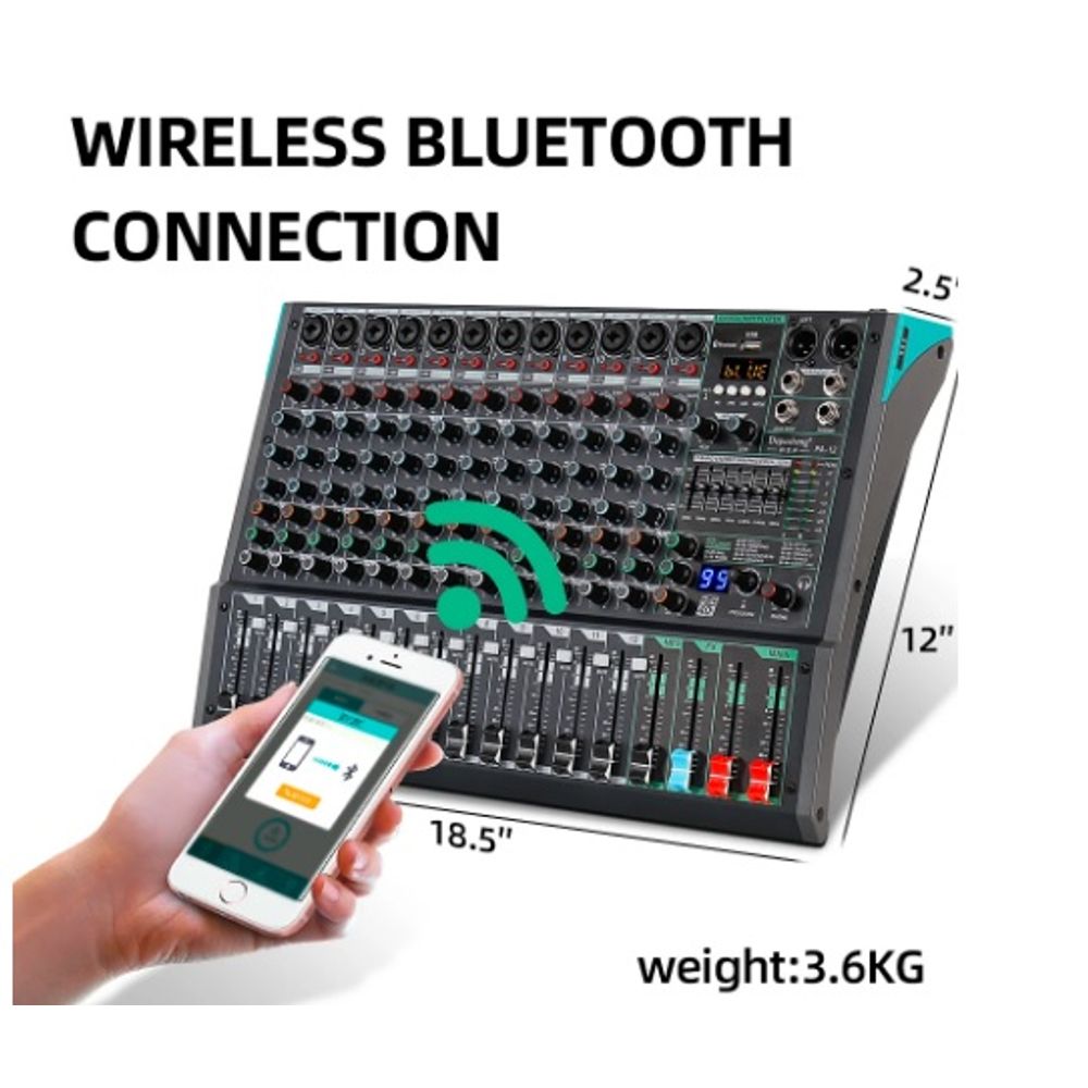 USB Audio Mixer Sound Board