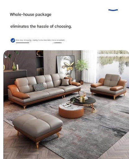 Italian Luxury Leather Sofa