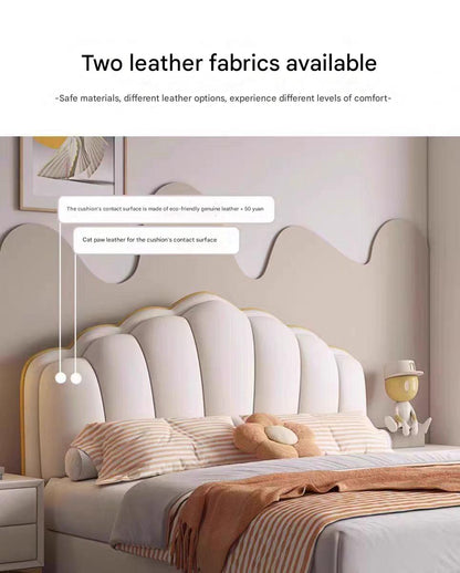 Luxury Leather King Size Bed