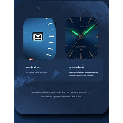 SOLLEN Dial Mechanical Men's Watch