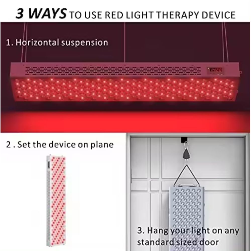 1500W Full Body LED Red Light Therapy Panel