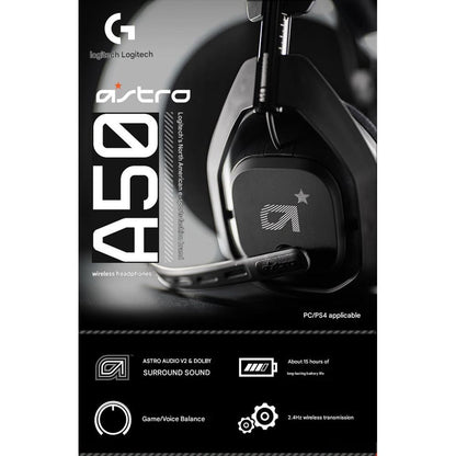 Logitech Astro A50 7.1 Channel Wireless Gaming Headset