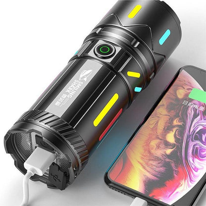 SMILING SHARK SD8102A Super Bright Flashlight