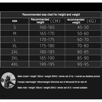 SULAITE Unisex Motorcycle Riding Armor Pant