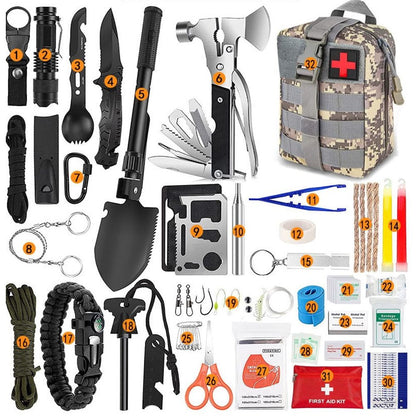 Wilderness Survival Equipment Emergency Kit