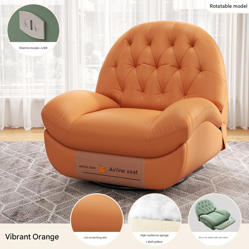 Luxury Electric Recliner Sofa Chair with USB Port