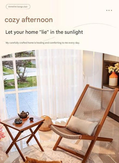 Outdoor Folding Leisure Chair Set With Table