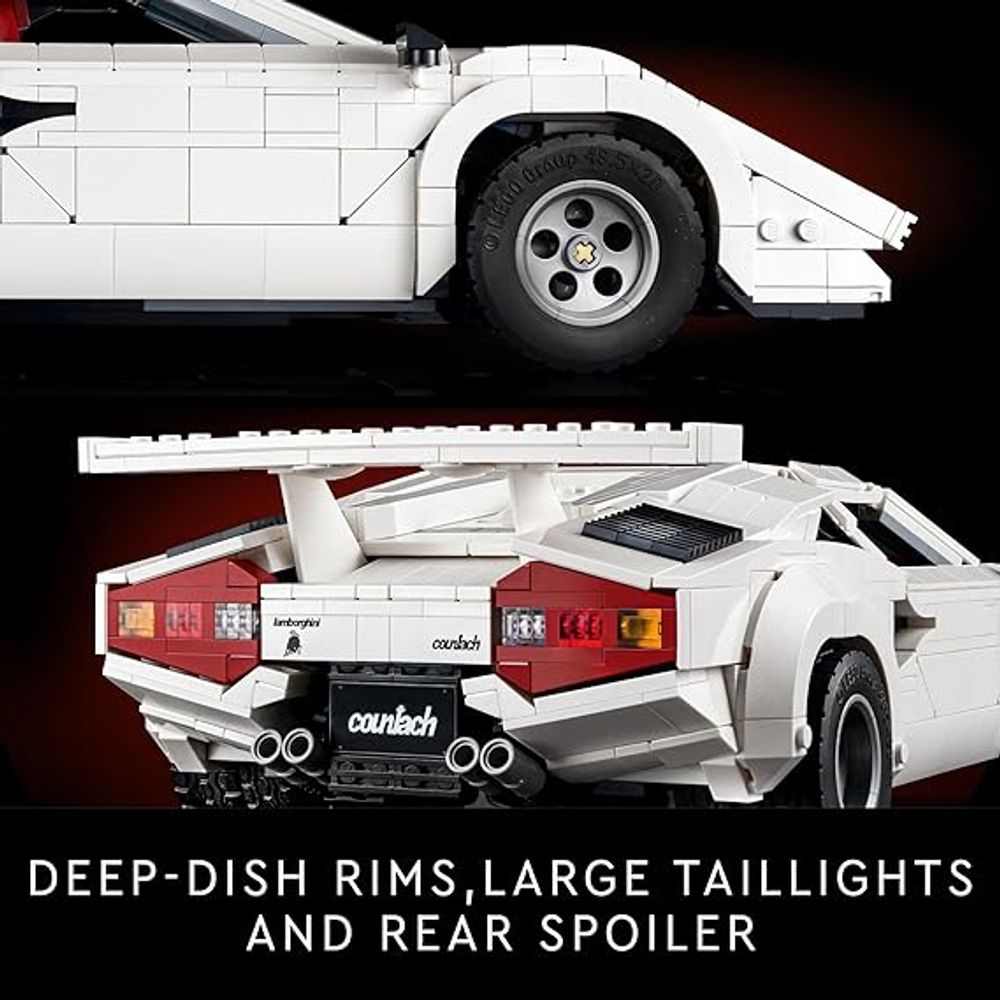 LEGO 10337 Lamborghini Countach 5000 Car Building Blocks Set