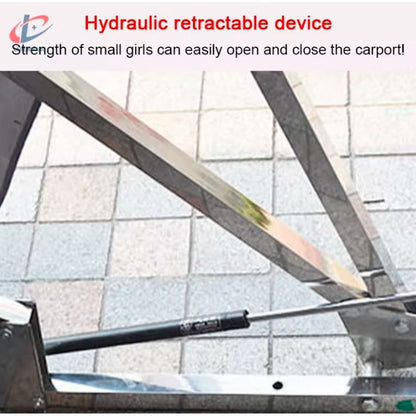 5.5m Fully Automatic Remote Folding Carport 5