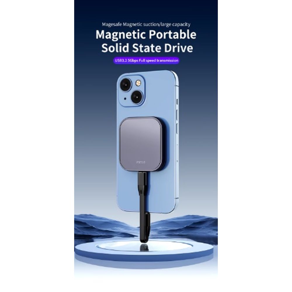 512GB MINI Magnetic Portable Storage Drive 3