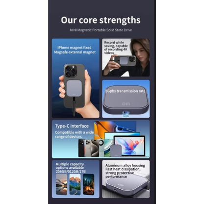 512GB MINI Magnetic Portable Storage Drive 4