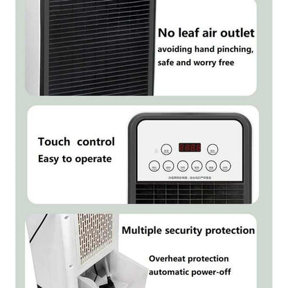 5L Portable Bladeless Air Cooler & Heater 5