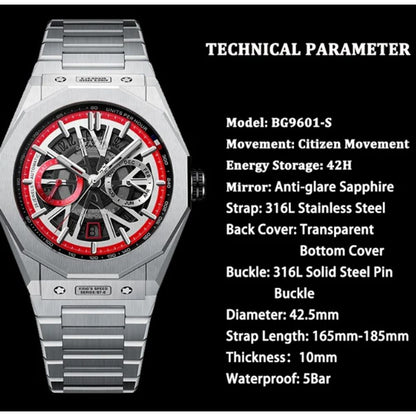 BONEST GATTI Mechanical Automatic Swiss Men's Watch