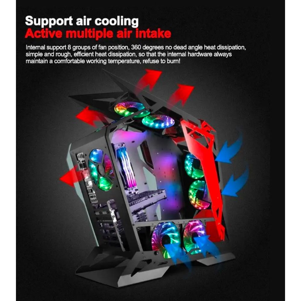 Mantis Attack 303 E-sports ATX PC Cabinet Case